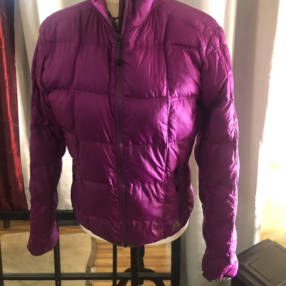 Eddie Bauer Purple Puffer Jacket